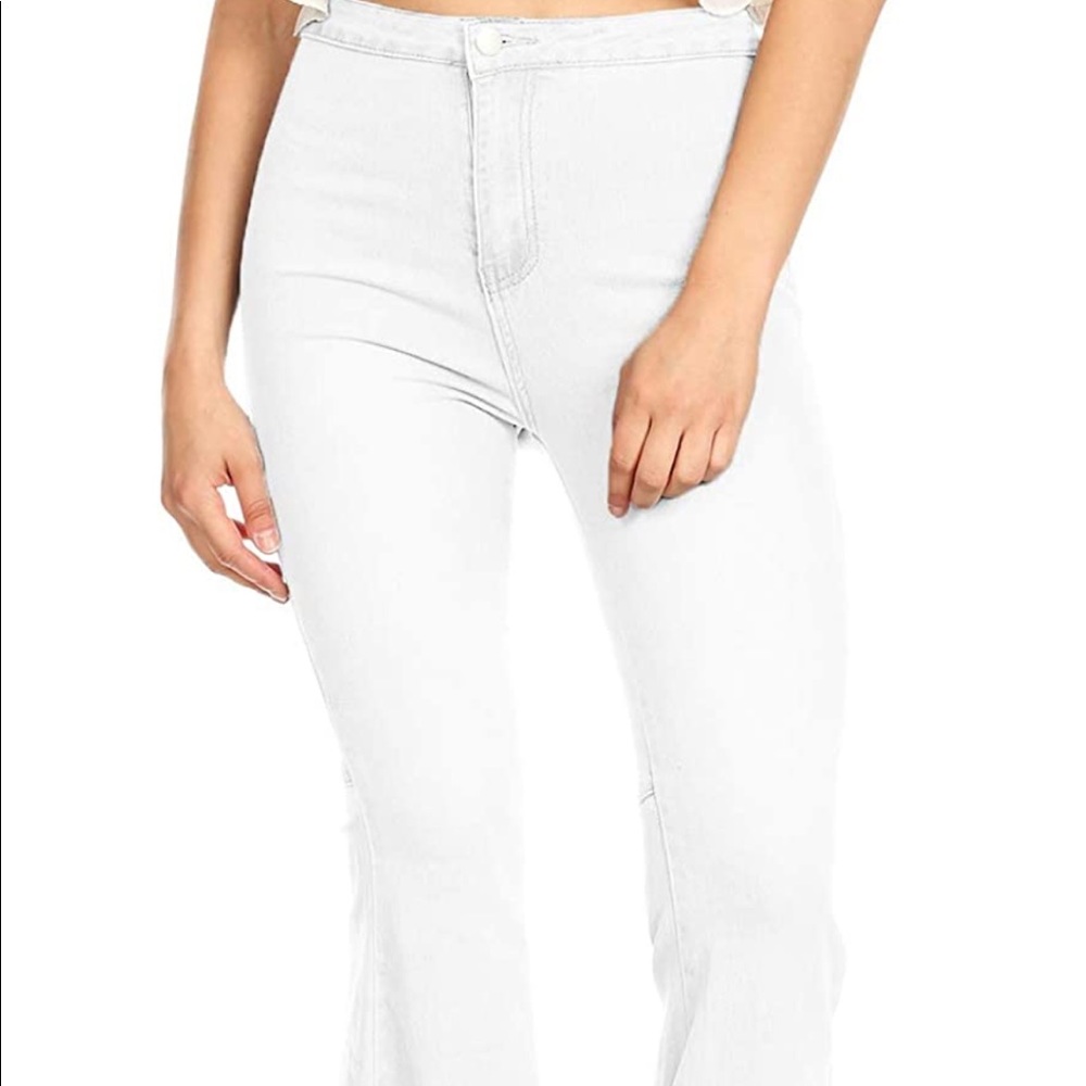 white bellbottoms - Picture 4 of 4